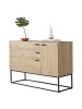 en.casa Sideboard Hylte in Beige (H)79cm (B)115cm (T)40cm