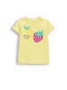 Coccodrillo T-shirt mit kurzen Ärmeln in gelb