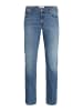 JACK & JONES PLUS Tapered Fit Jeans in Blue Denim