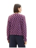 Tom Tailor Blazer in brown mauve structure design