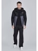 SikSilk Sweatjacke Full Zip in Black, Grey