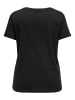ONLY Carmakoma T-shirt in Black