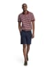 Polo Club Poloshirt RIGBY GO POLO SS STRIPES in Granat-Rohfarbe