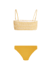 Protest W PRTBALEARIC BANDEAU BIKINI in Gold