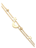 Elli Armband 925 Sterling Silber Astro, Halbmond, Sterne, Stern in Gold