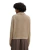 Marc O'Polo Strick-Poloshirt relaxed in Stone Taupe Melange