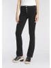 ARIZONA Bootcut-Jeans in schwarz