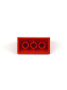 LEGO 2x4 Dachsteine Dach Rot 3037 500x Teile - ab 3 Jahren in red