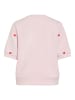 Vila Sweatshirt mit kurzen Ärmeln in Cherry Blossom1