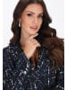 faina Women Jacket in navy multicolor