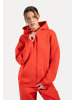 SMILODOX Zip Hoodie Lyanna in Rot