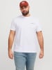 JACK & JONES PLUS T-shirt in Bright White