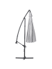 Beliani Ampelschirm CALABRIA II in Grau - (W) 268 x (H) 235 x (L) 268 cm