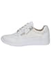 Caprice Sneaker in WHITE/SILVER