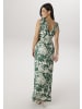 Aniston SELECTED Sommerkleid in grün-offwhite