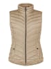 Betty Barclay Steppweste mit Stehkragen in Beige