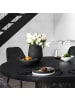 Villeroy & Boch Vase Carré groß Manufacture Collier noir in schwarz