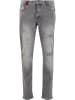2Y Premium 2Y Premium 2Y MATEO DESTROYED SLIM FIT JEANS in washed grey