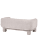Beliani 3-Sitzer Sofa HOGBO in Beige - (W) 180 x (H) 73 x (L) 93 cm