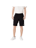 EA7 Emporio Armani Schwarz Baumwolle Bermudashorts