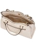 Guess Handtasche Anise Triple Comp Satchel in Stone Logo
