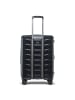 Stratic Phoenix 4 Rollen Trolley 66 cm mit Dehnfalte in black