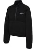 Hummel Hummel Halbreißverschluss Sweatshirt Reflektierend Logo Hmltech Multisport Damen in BLACK