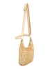 faina Women Handbag in Gold
