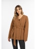 DreiMaster Damen Baumwolljacke Mit Leichter Wattierung in Kamel