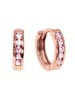 schmuck23 Gold Creolen 925 Silber 0,3 cm x 1,2 cm