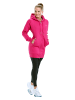 Winshape Lange, kuschelige Hoodie-Jacke mit 2-Wege-Zipper J006 in deep pink