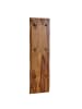 KADIMA DESIGN Wandgarderobe Massivholz / Metall 40x140x7 cm mit Baumkante