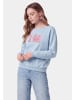 myMo Women Sweatshirt in Light Blue