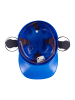 relaxdays 4x Party-Trinkhelm in Blau
