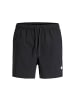 Jack & Jones Badeshorts 1er Pack in Schwarz