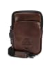 Farmhood Memphis Handytasche Leder 12 cm in dark brown