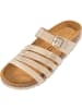 Palado Pantoletten Roma in Lack Beige