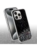 cadorabo Hülle für Apple iPhone 15 PRO MAX Glitter in Schwarz mit Glitter