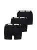 Puma Boxershort 3er Pack in Schwarz