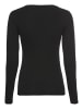 Kangaroos Langarmshirt in schwarz
