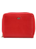 Golden Head Polo Kreditkartenetui RFID Leder 10 cm rot