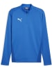 Puma T-Shirt "TeamGoal Training 1/4 Zip Top" in Blau