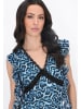faina Women Dress in blue black