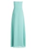 Vera Mont Abendkleid mit Wasserfallausschnitt in Bright Jade