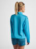 Hummel Halbreißverschluss Sweatshirt Hmlcore Damen in BLUE DANUBE