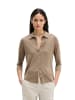 Marc O'Polo Jersey-Bluse regular in Chalky Brown