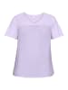 sheego Shirt in lavendel