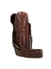 Greenburry Rugged Umhängetasche Leder 19 cm brown