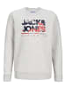 Jack & Jones Sweatshirt in White Melange