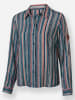 WITT WEIDEN Bluse in marine-rosenholz-gestreift